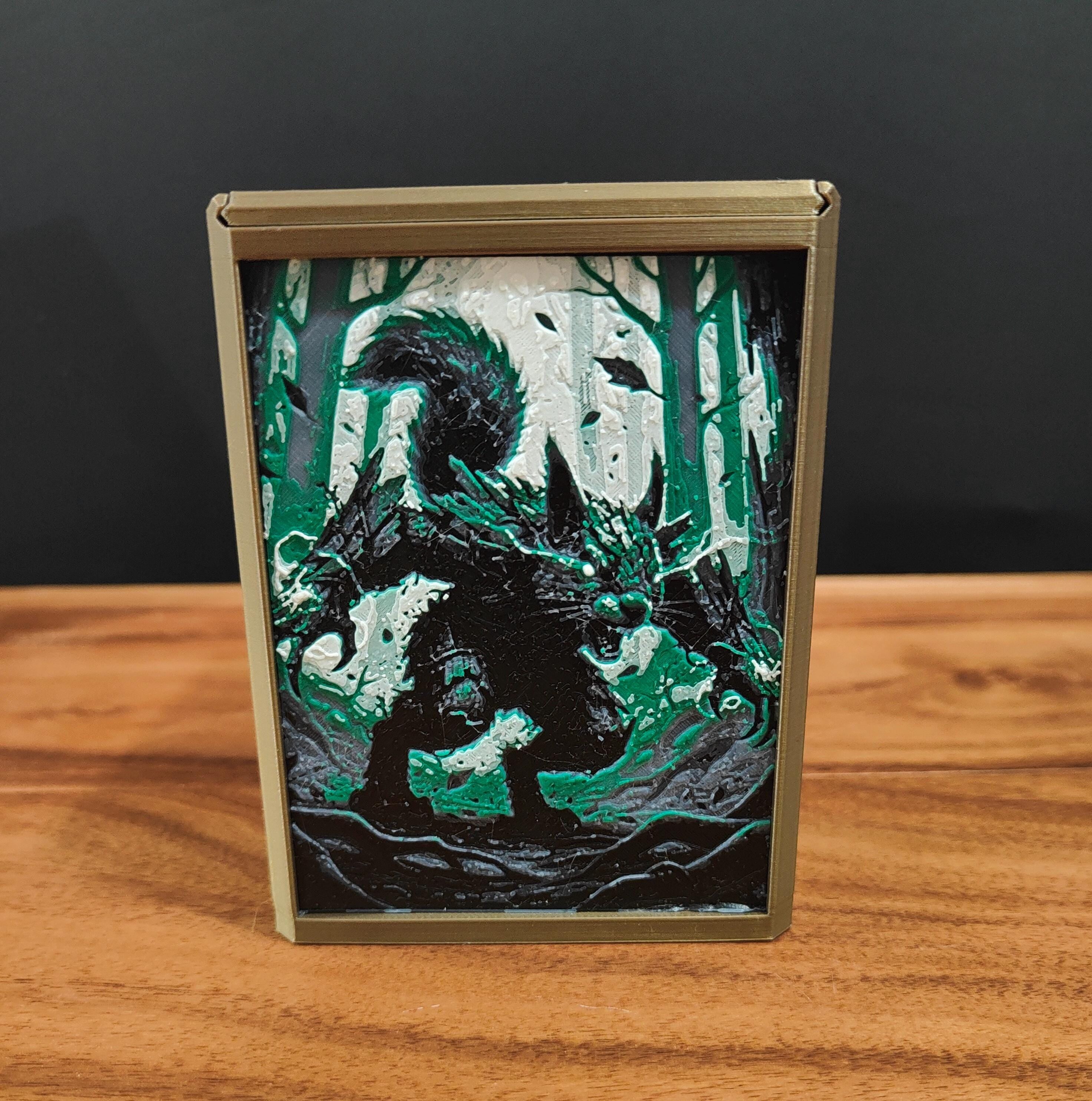 Angry Squirrel Deck Box MTG Deck Box. MTG EDH Commander Card Box, Magic the Gathering, Magic, Deck Case, Card Case