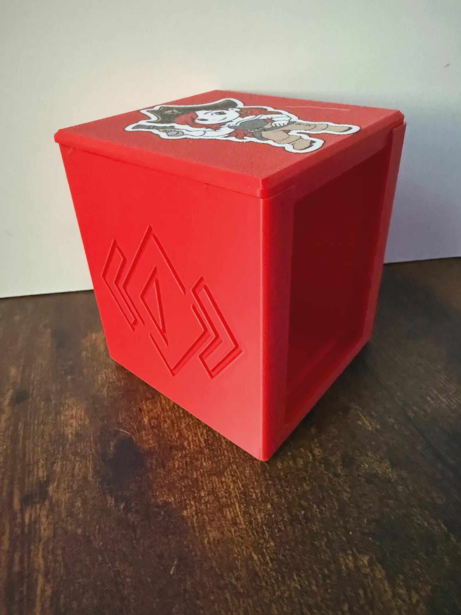 Miss Fortune Themed Deck Box - Magnetic Card Case, 3D Printed