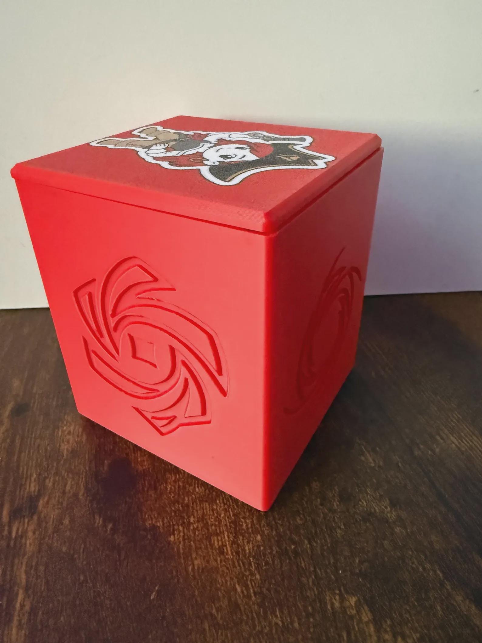 Miss Fortune Themed Deck Box - Magnetic Card Case, 3D Printed