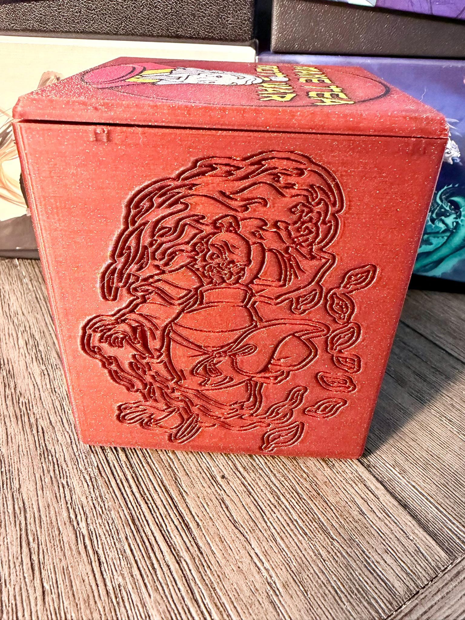 ATLA - Iroh Makes Tea MTG Commander Deck Box, Magnetic Closure