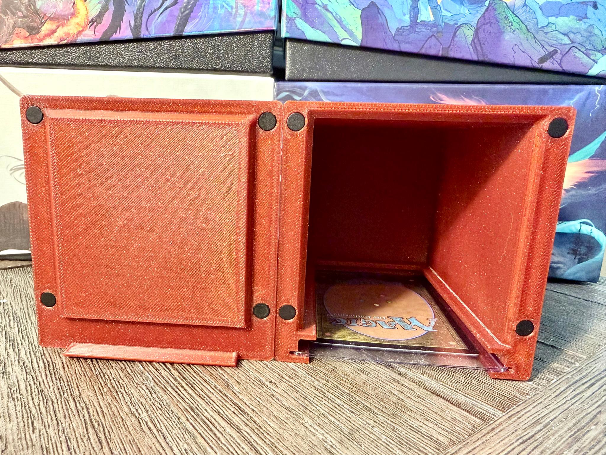 ATLA - Iroh Makes Tea MTG Commander Deck Box, Magnetic Closure