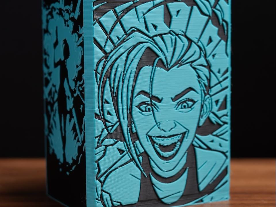 Jinx - Riftbound Deck Box - 75 Sleeved Cards