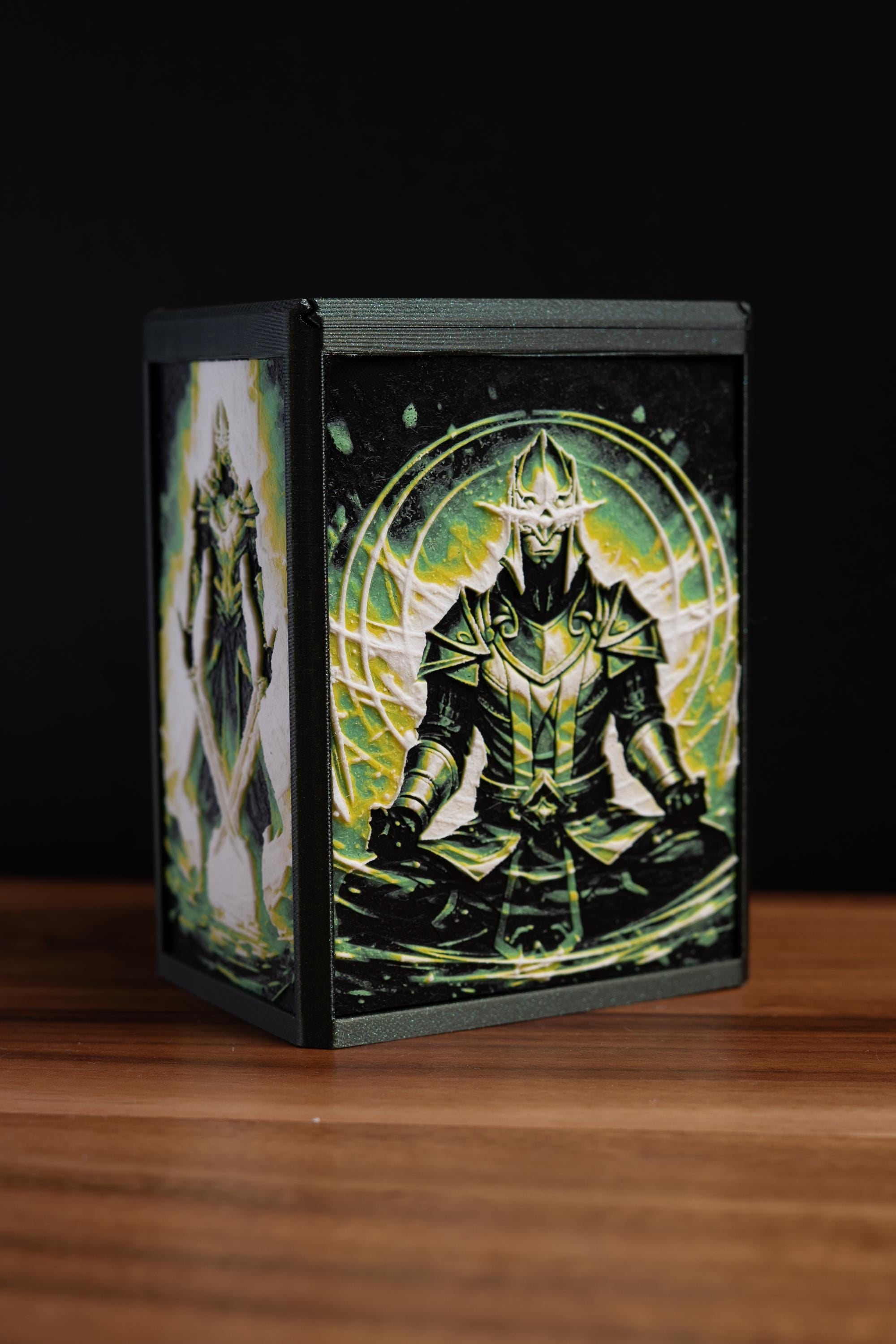 Master Yi Prism Lite, Riftbound Deck Box, Commander Card Case