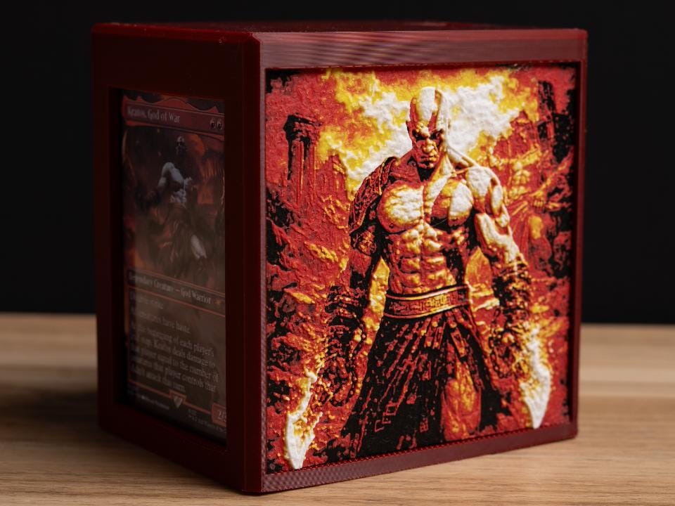 Kratos Deck Box - MTG 135 Sleeved Cards