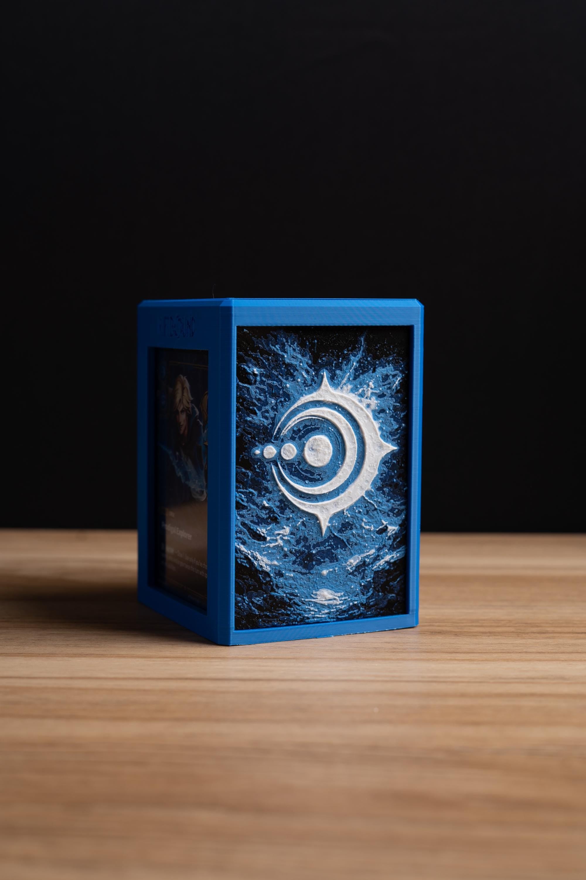 Riftbound Deck Box with Dividers, Rune Deck Box