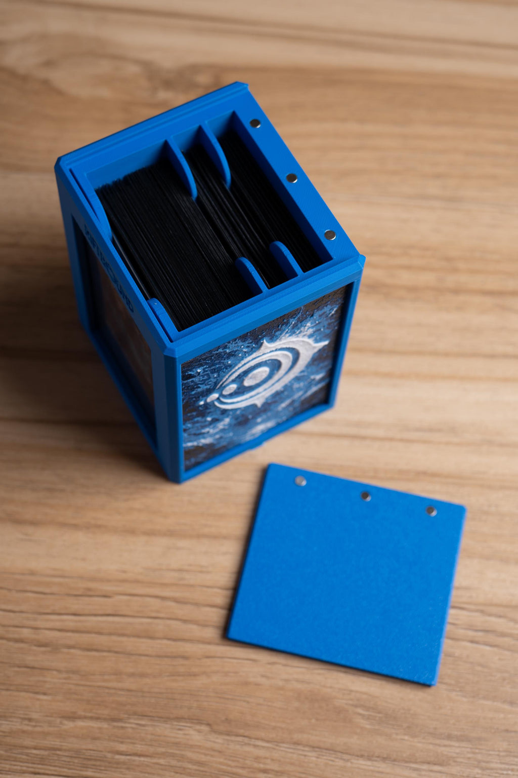 Riftbound Deck Box with Dividers, Rune Deck Box