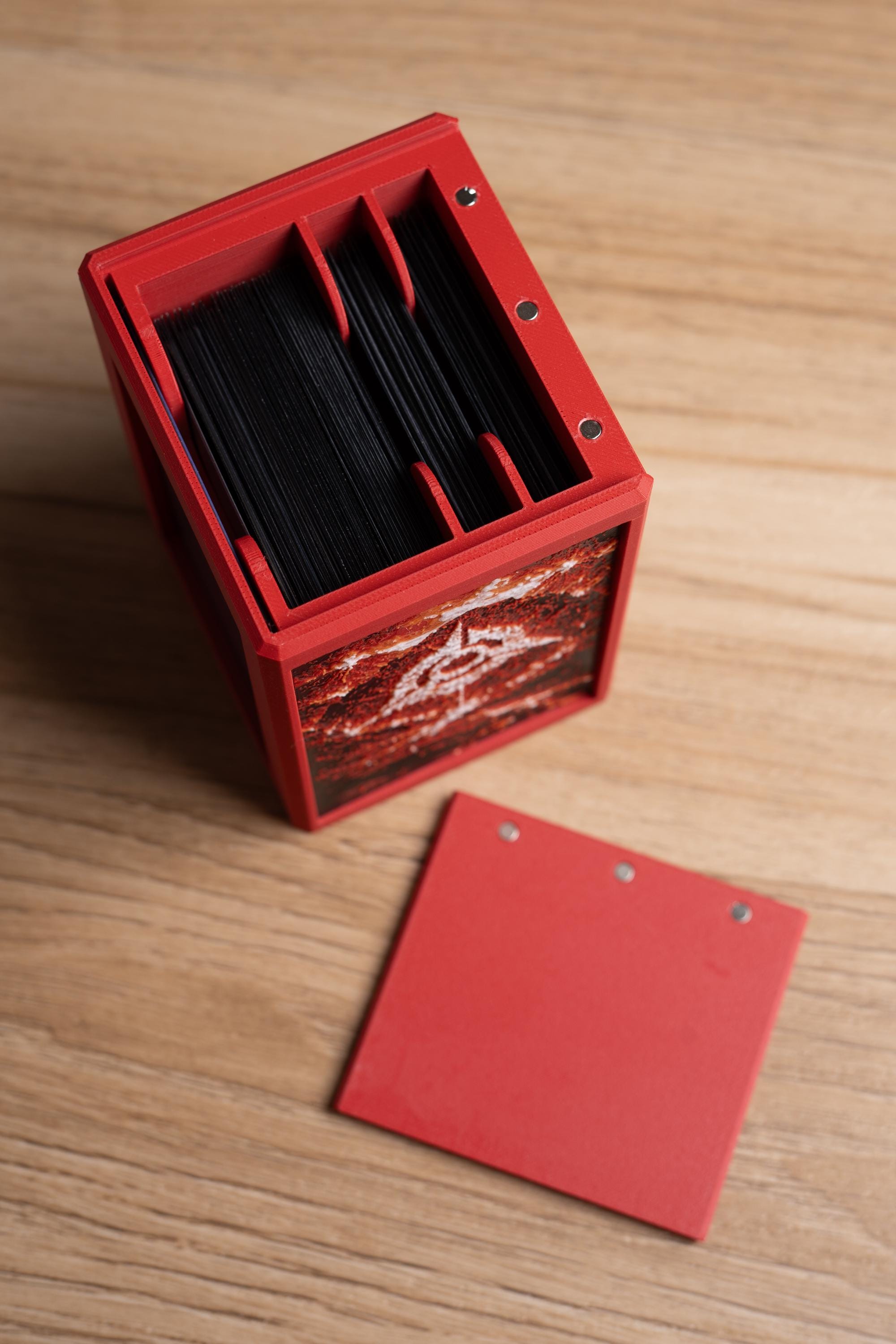 Riftbound Rune Deck Box - Fury
